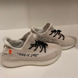 Replica Yeezy Boost 350 v2 Off White Size 9 Adidas